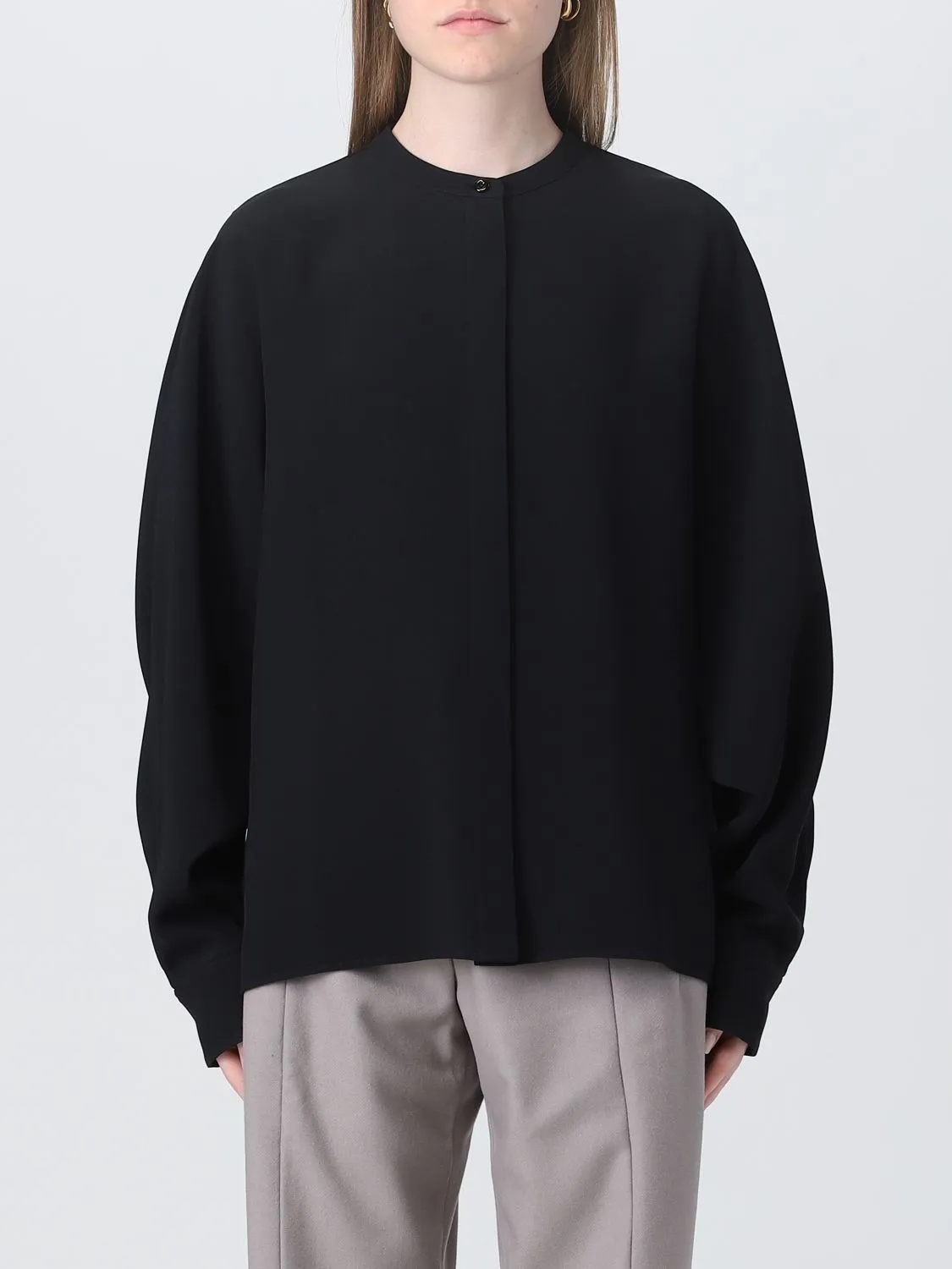 Jil Sander  |Casual Style Street Style Long Sleeves Plain Office Style