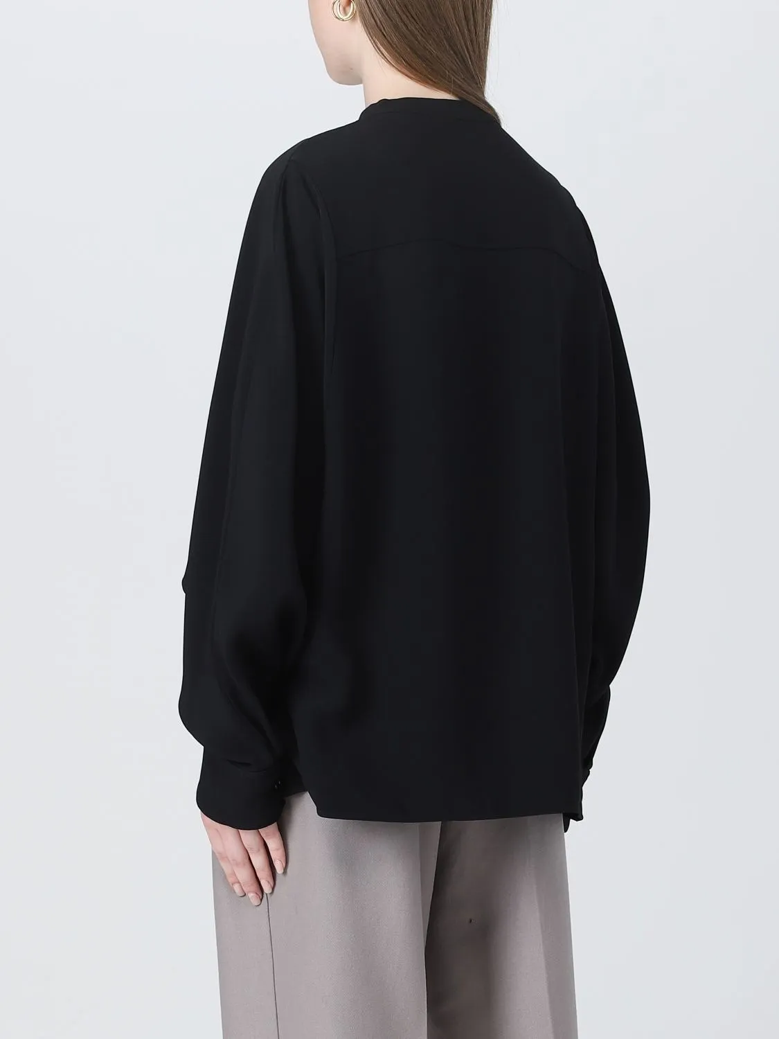 Jil Sander  |Casual Style Street Style Long Sleeves Plain Office Style