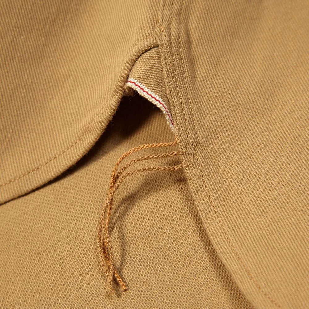 J.S. Homestead Vintage Twill 2 Pocket Work ShirtBeige