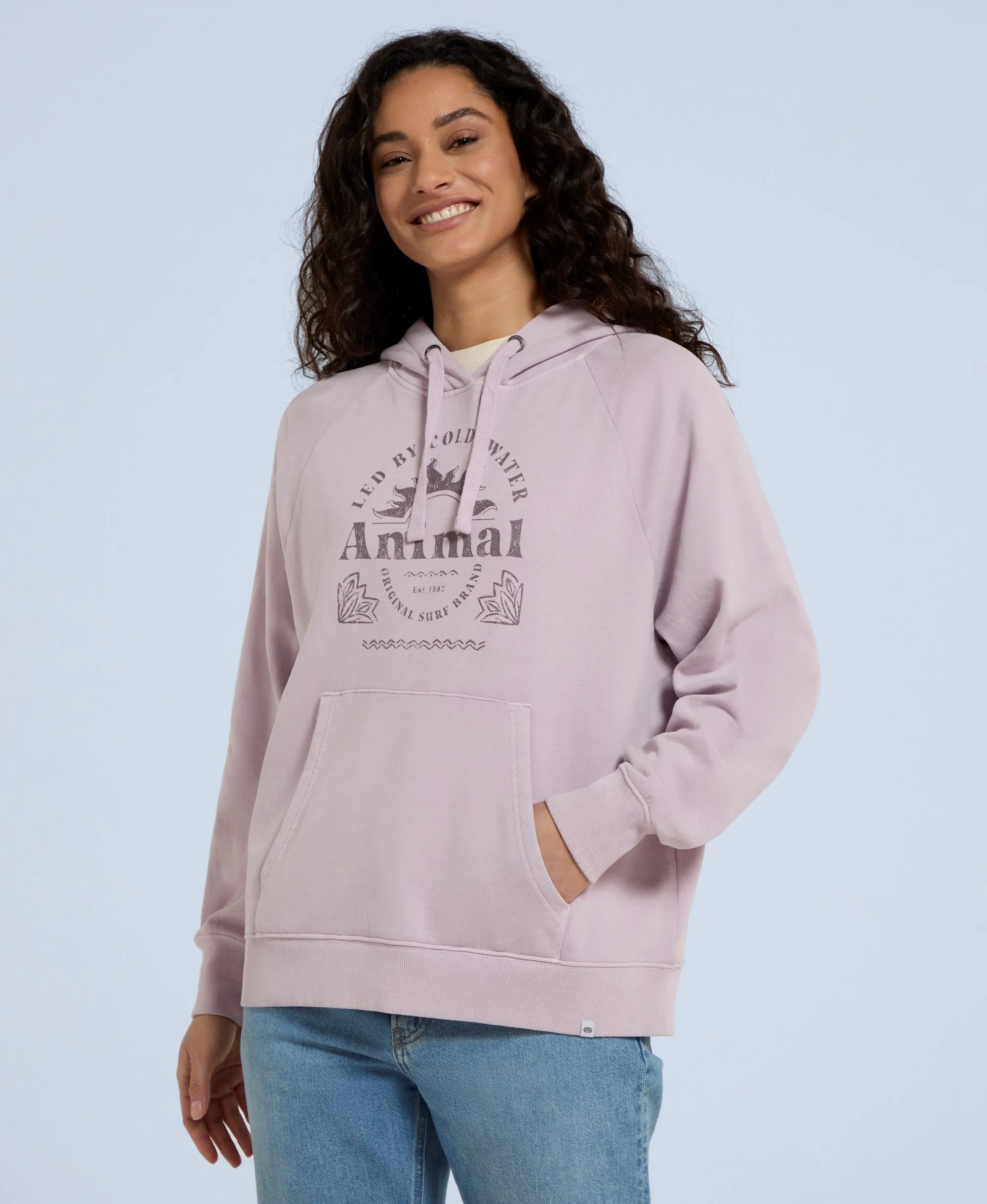 Kaya Womens Hoodie - Lilac