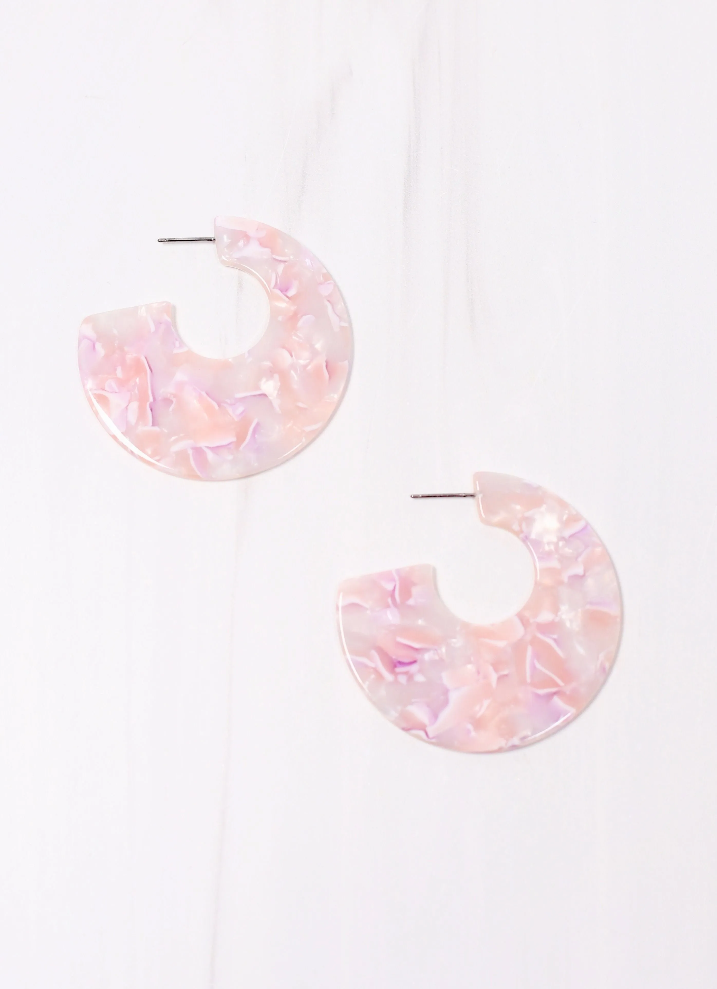 Keid Hoop Earring ROSE