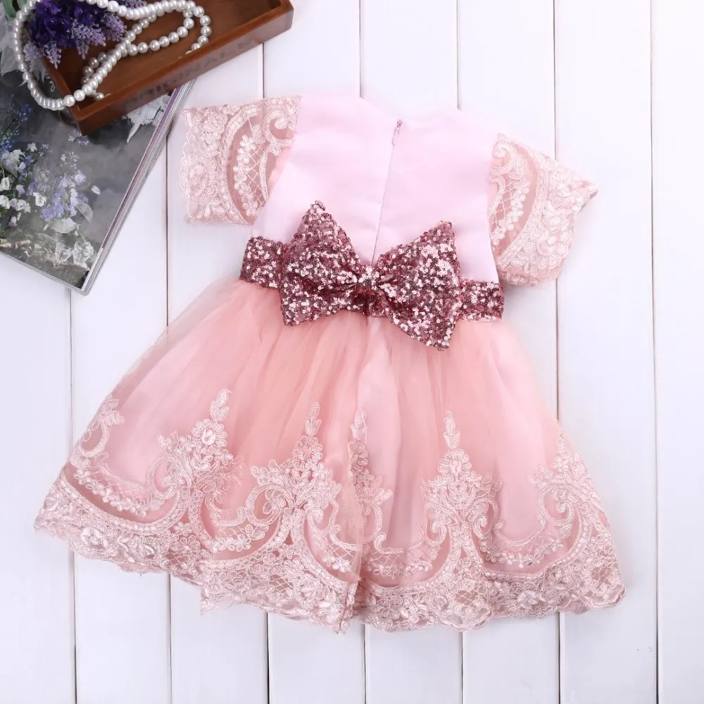 Lace And Sparkle Princess Dress-Priority Shipping