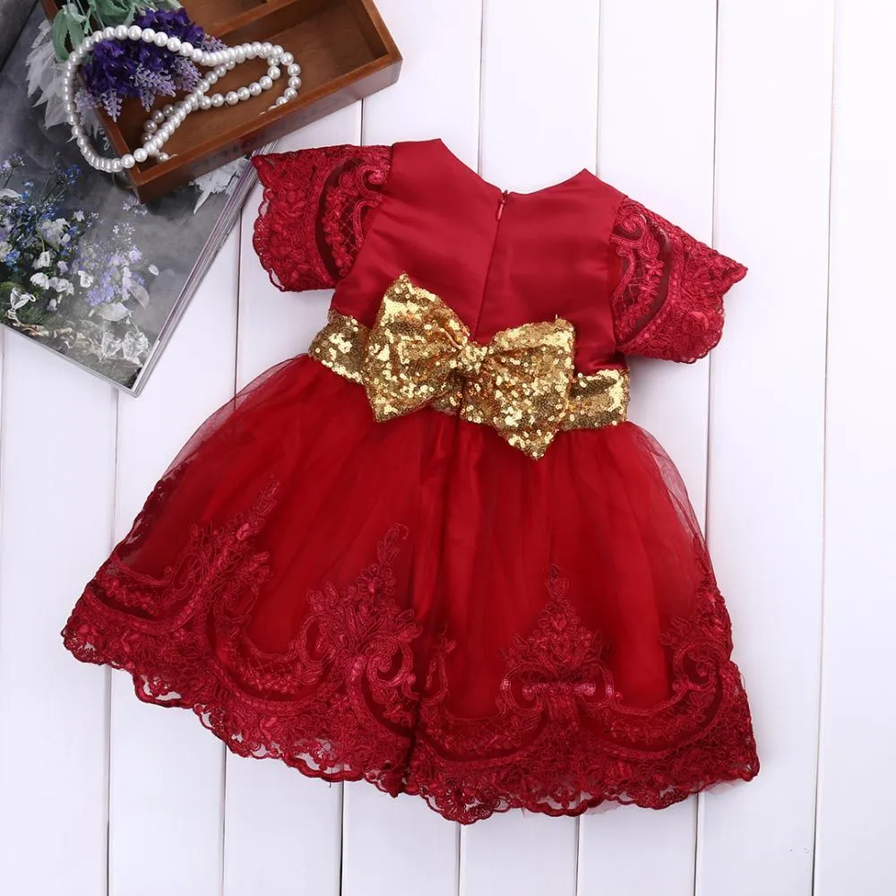 Lace And Sparkle Princess Dress-Priority Shipping