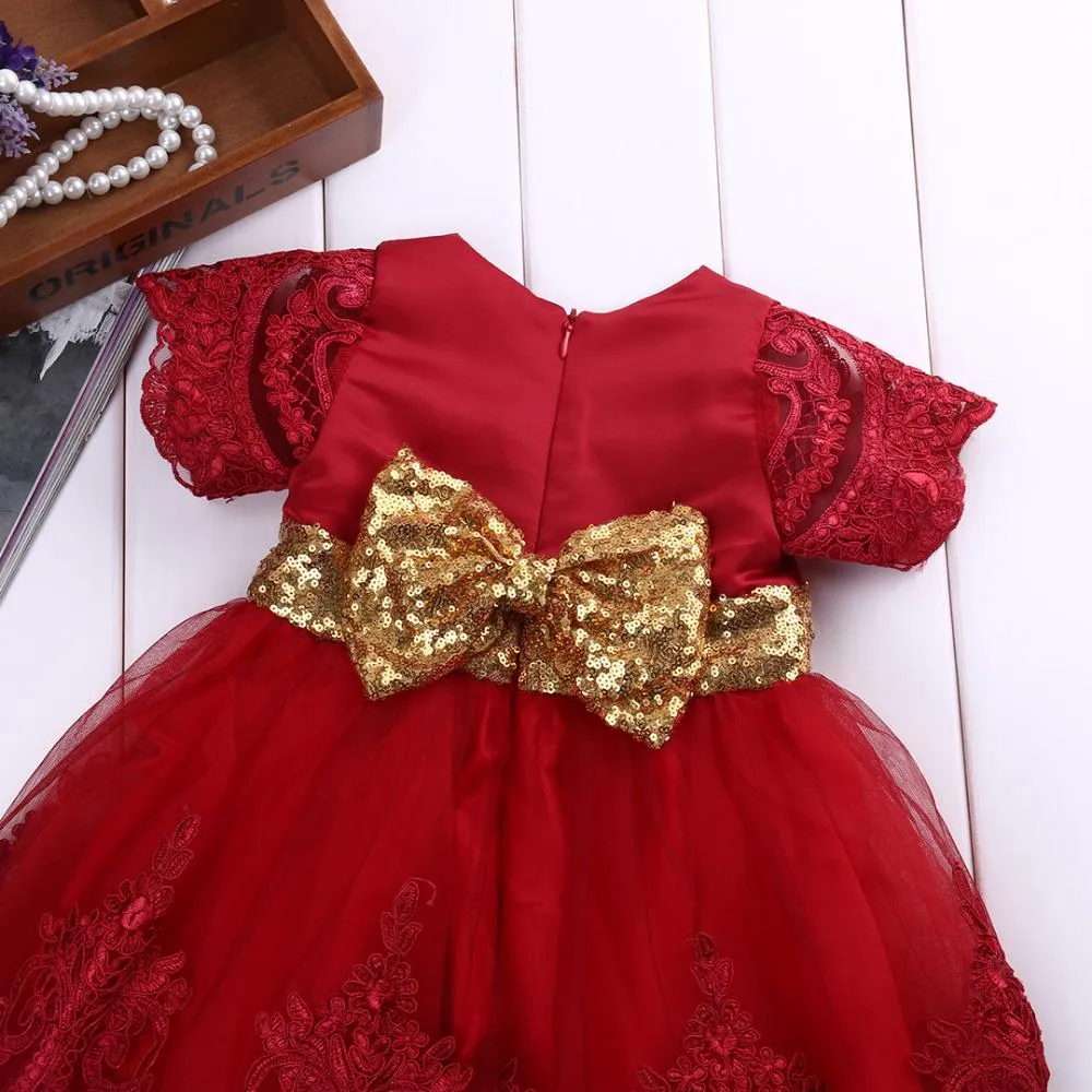 Lace And Sparkle Princess Dress-Priority Shipping