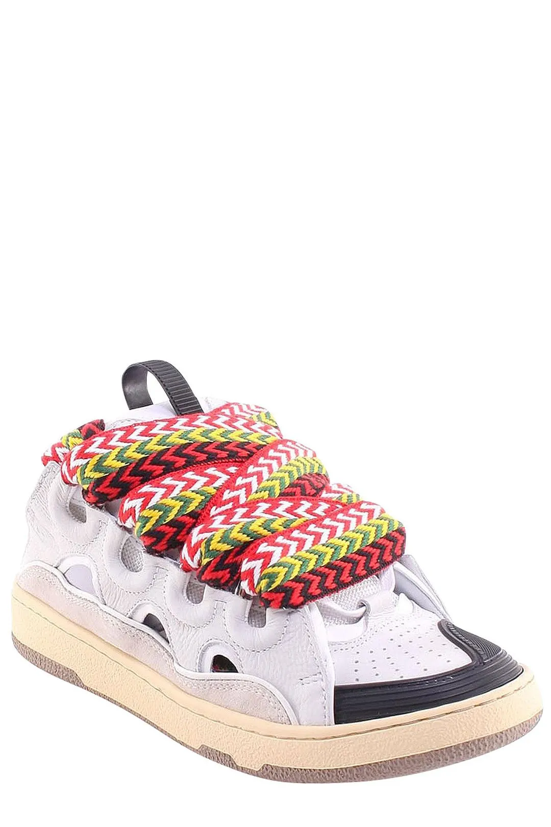 Lanvin Curb Open-Back Sneakers