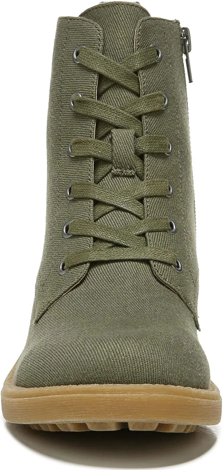 LifeStride Womens Kunis Canvas Oxford Boot