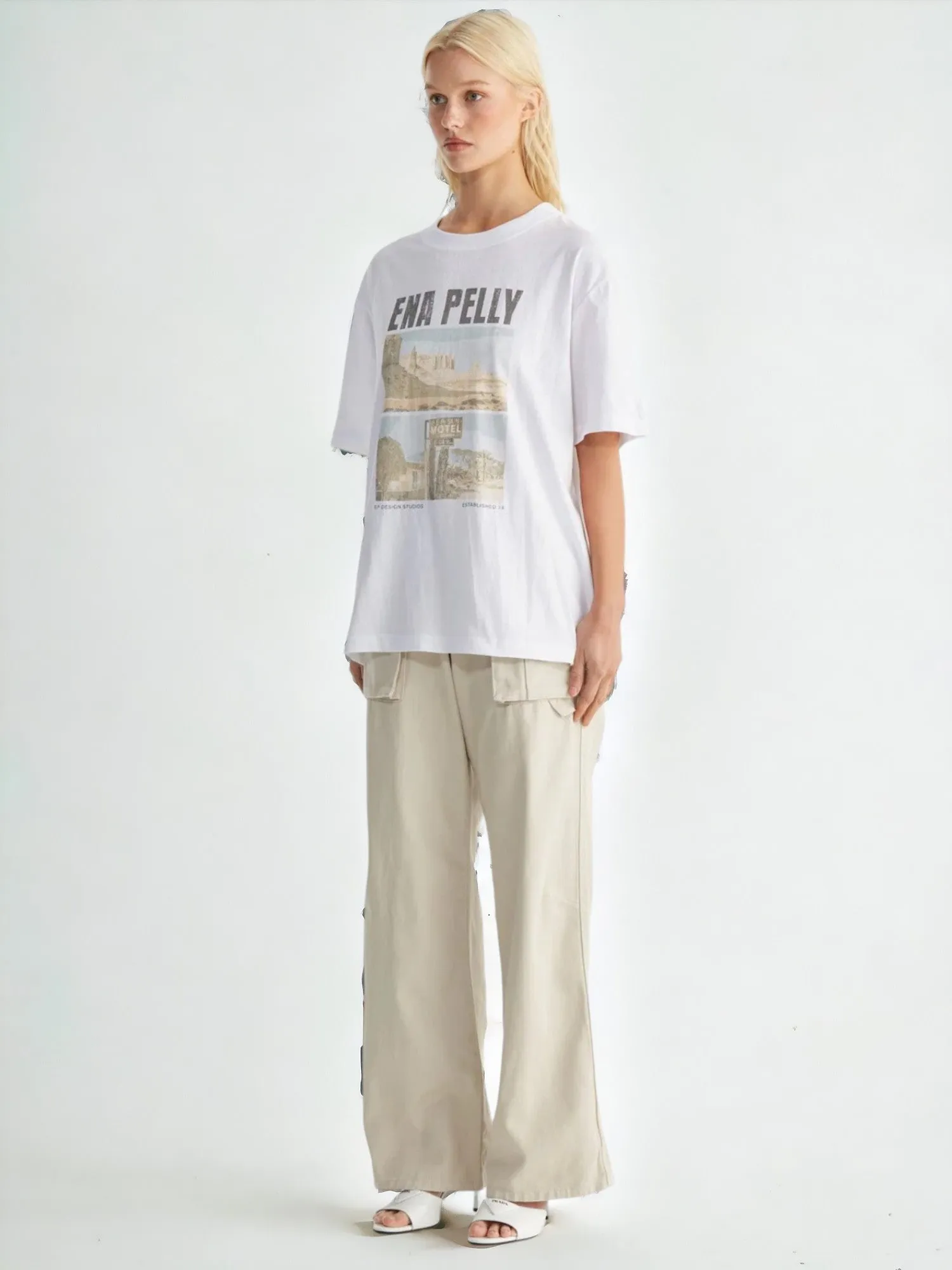 Luna Oversized Tee | Nevada