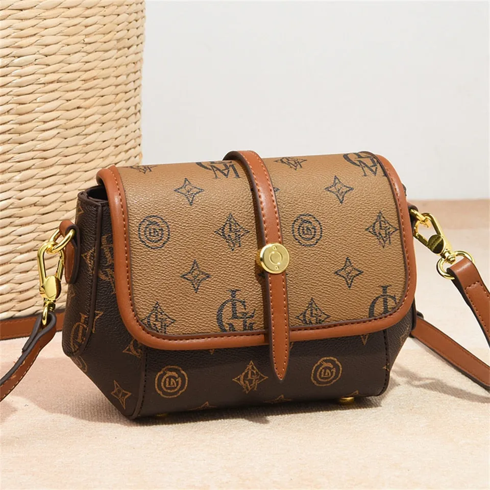 Luxury Paneled Pattern Designer Crossbody Small Handbags for Women