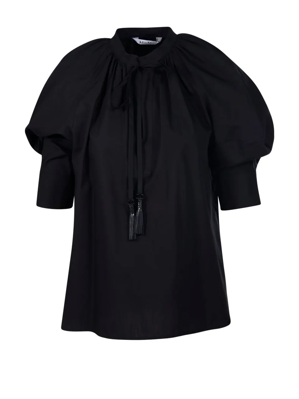 MaxMara  |Casual Style Tassel Plain Cotton Party Style Fringes