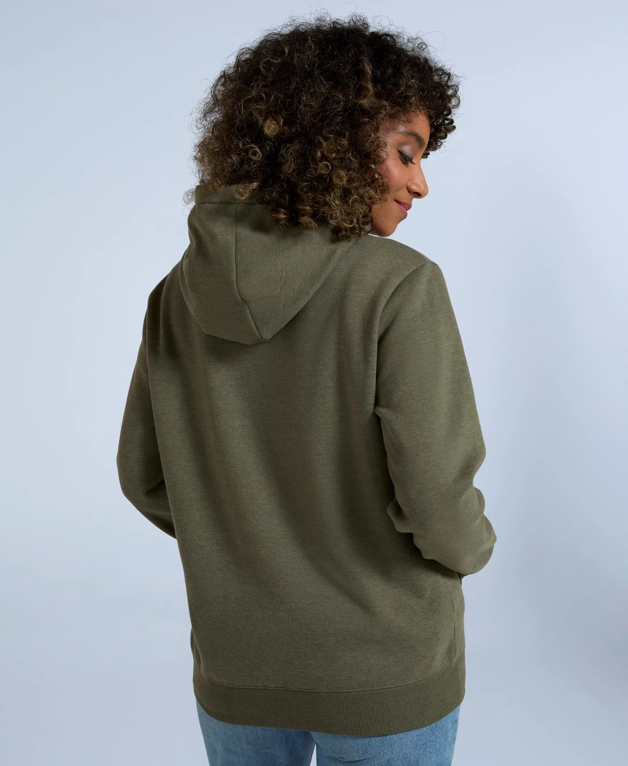 Maya Womens Hoodie - Light Khaki