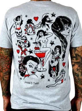 Men's Tattooed Ladies Flash Tee