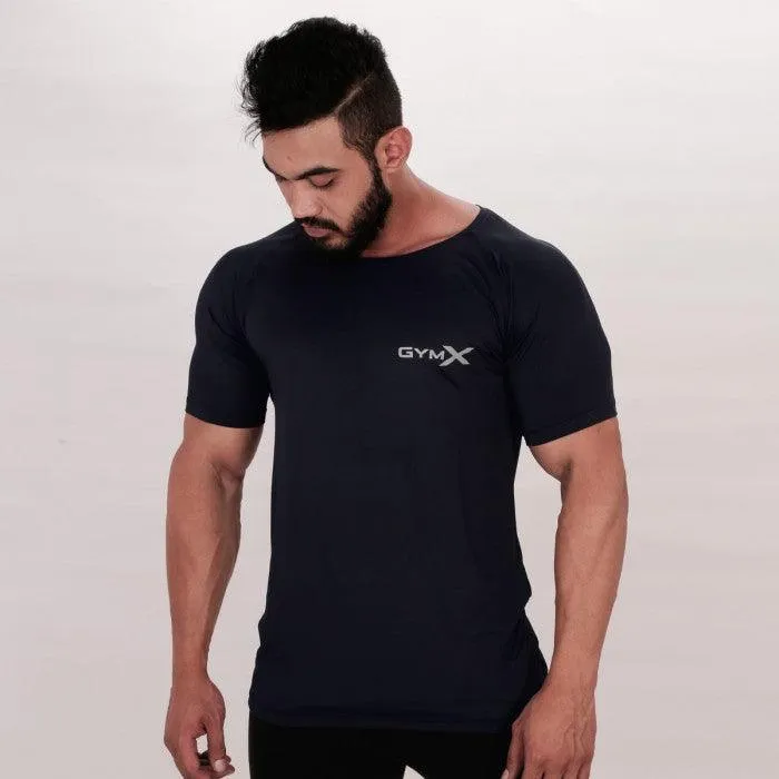 Midnight Blue Scoop Tee (Flex Dry Fit)- Sale