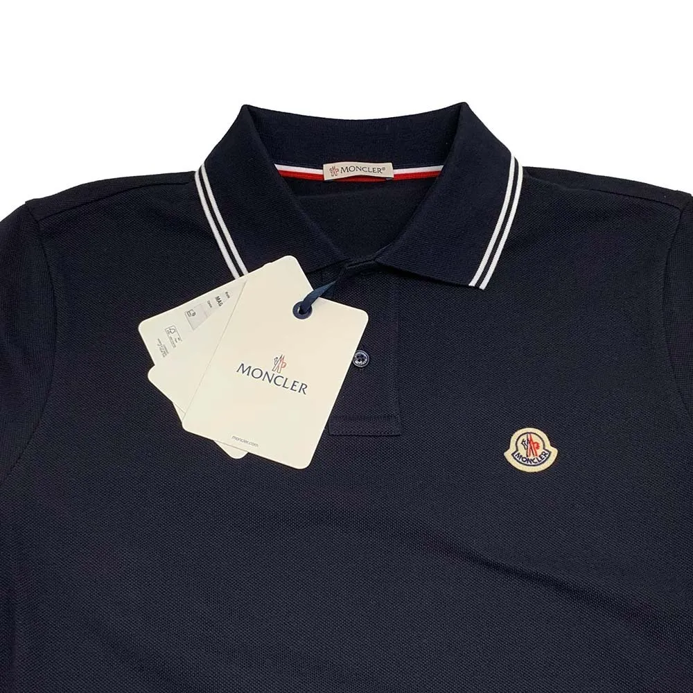 MONCLER  |Unisex Cotton Short Sleeves Logo Polos