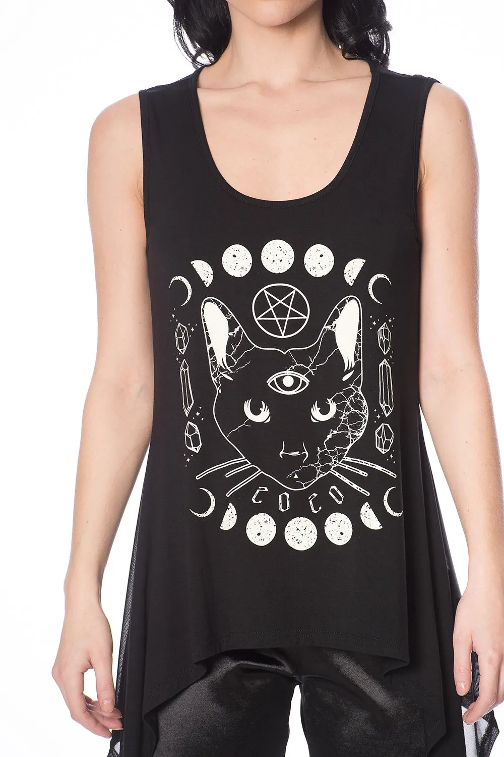 Moon Cat Top