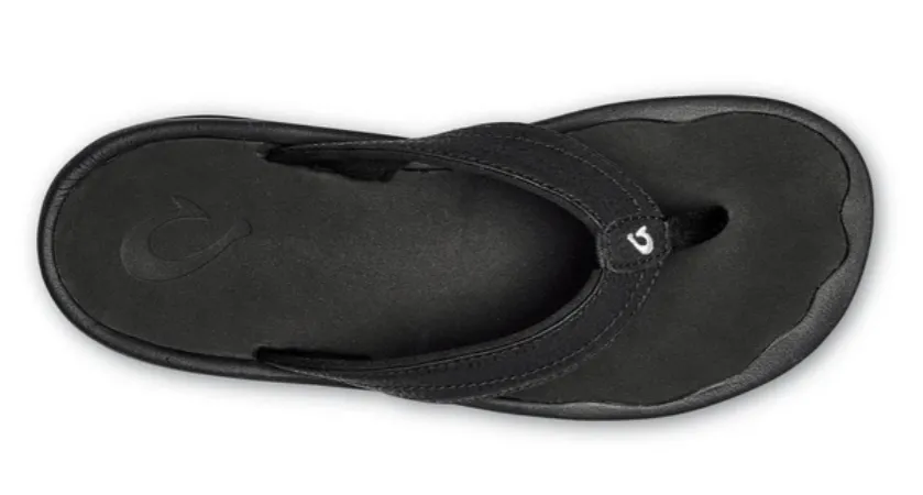 OluKai Womens Ohana Sandal- Black