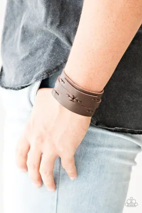 Paparazzi Bracelet ~ In or OUTLAW - Brown