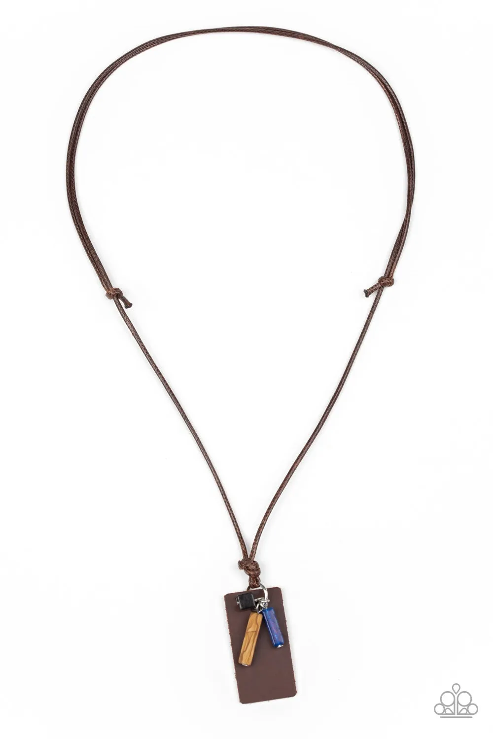 Paparazzi Mountain Scout Brown Necklace