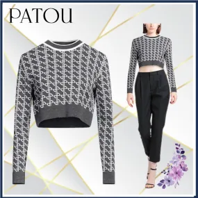 PATOU  |Casual Style Long Sleeves Party Style Office Style