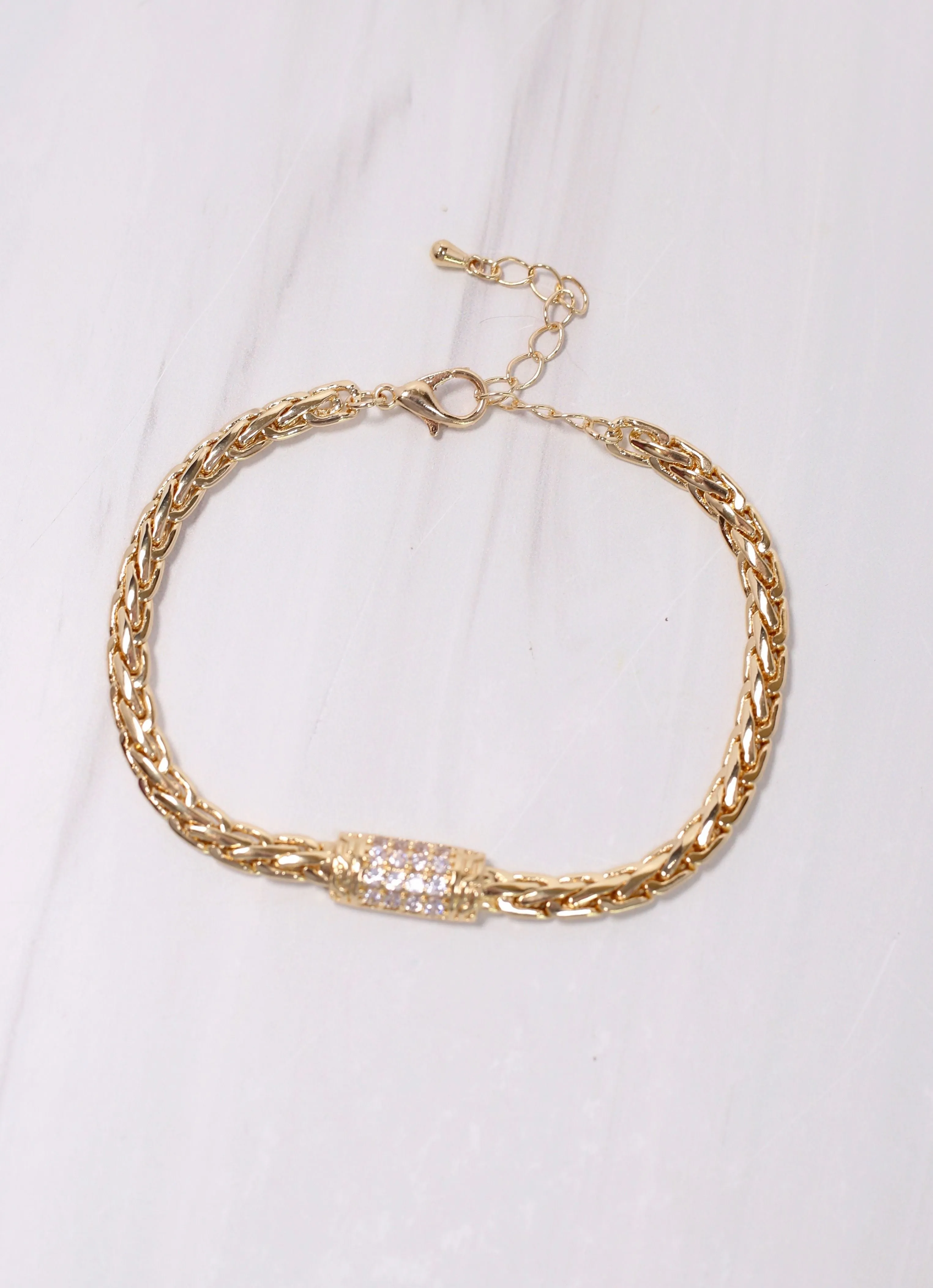 Pierreville CZ Bracelet GOLD