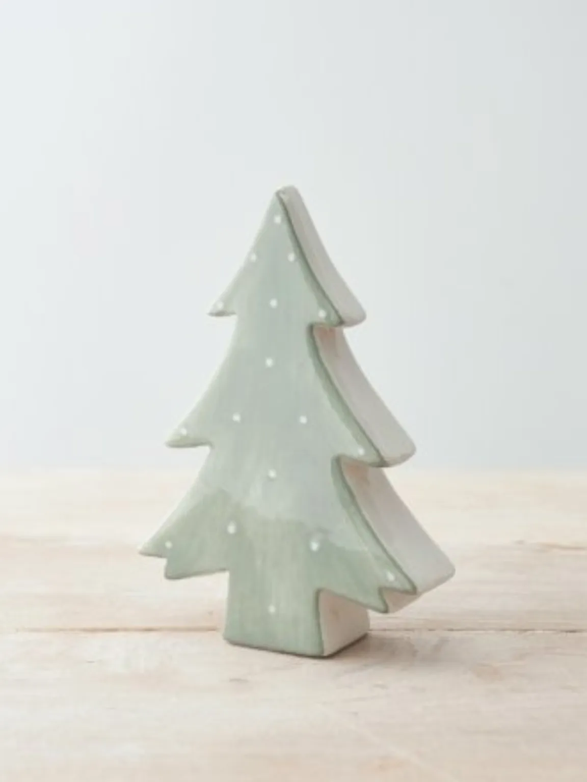 Polka Dot Christmas Tree Ornament