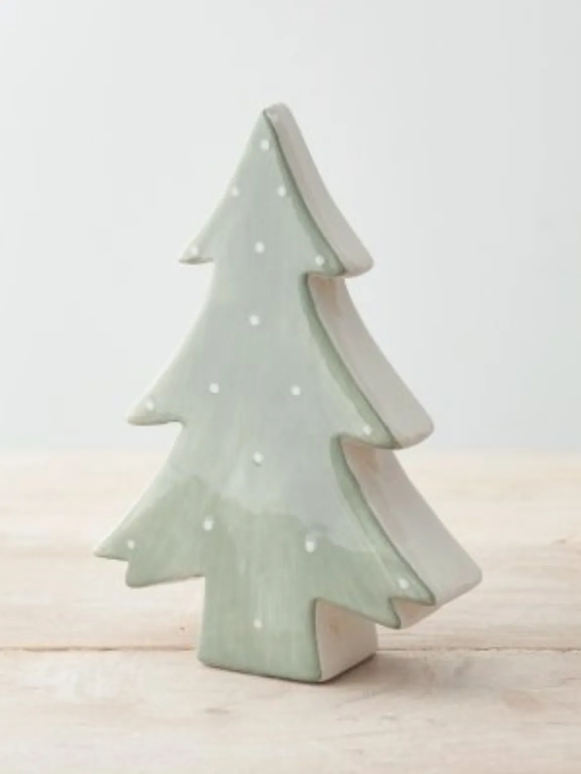 Polka Dot Christmas Tree Ornament