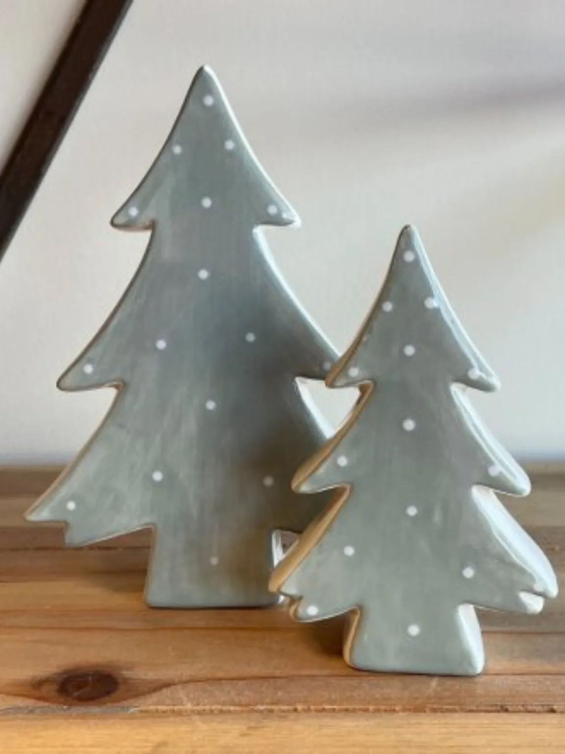 Polka Dot Christmas Tree Ornament