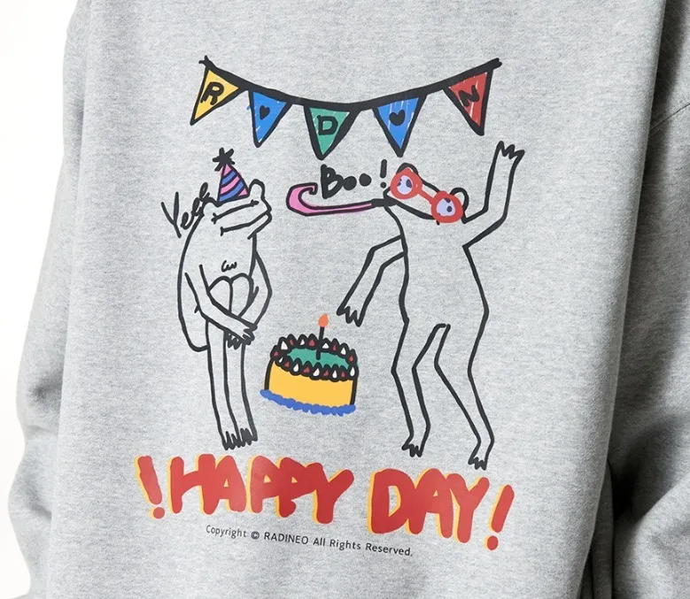 RADINEO  |[RADINEO] ★HAPPY DAY SWEAT