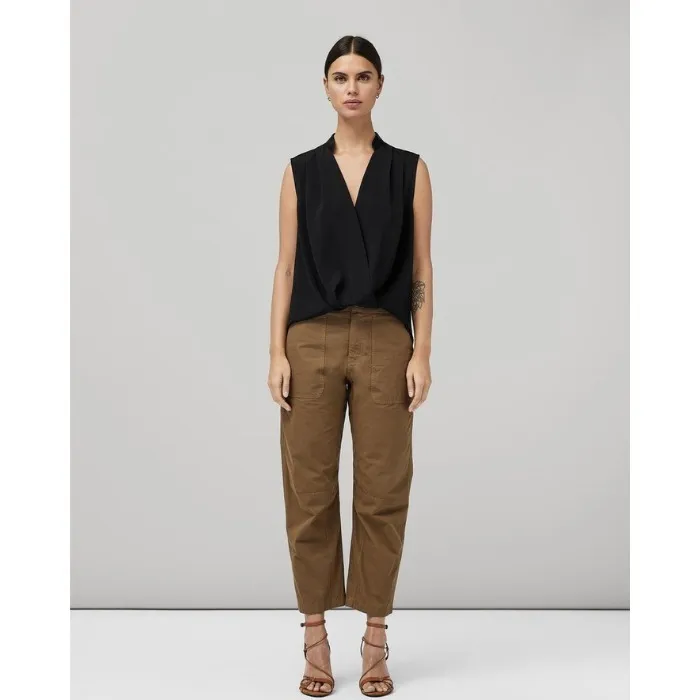 rag & bone  |Casual Style Plain Short Sleeves Office Style Formal Style