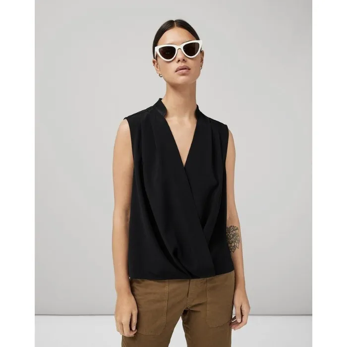 rag & bone  |Casual Style Plain Short Sleeves Office Style Formal Style