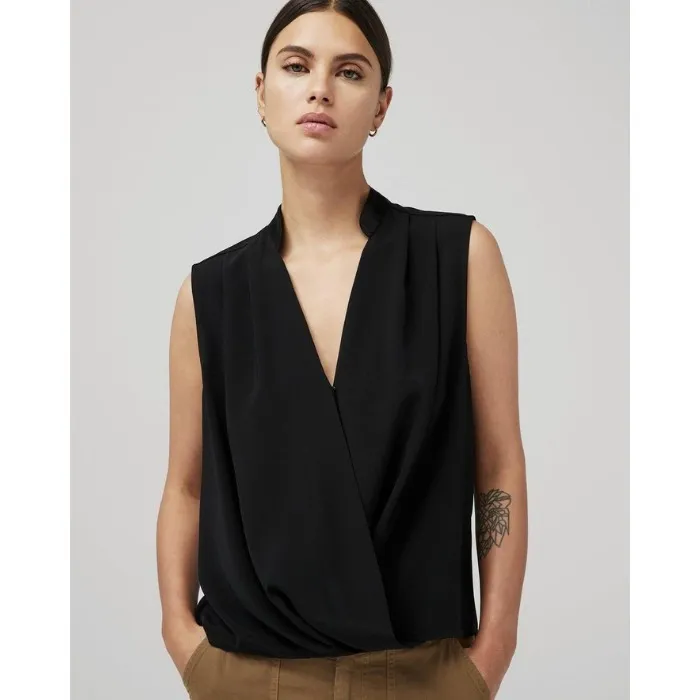 rag & bone  |Casual Style Plain Short Sleeves Office Style Formal Style