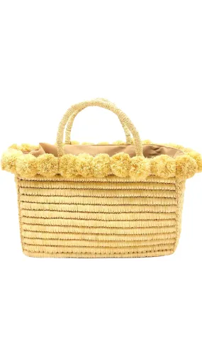 Rect Basket Pompom