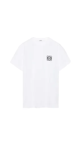 Regular fit T-shirt in Cotton - White