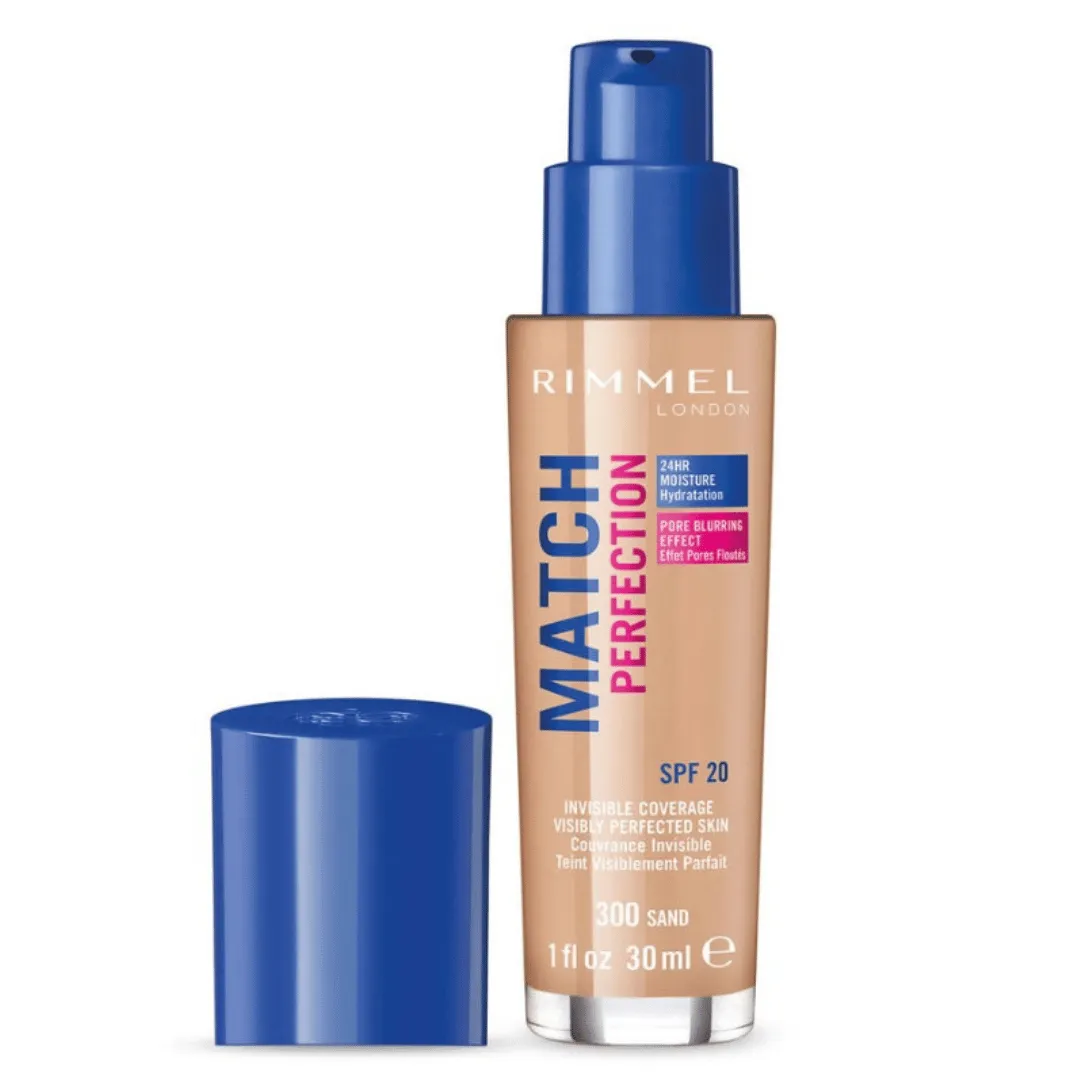 Rimmel London Fond de teint match perfection 300 Sand 30ml