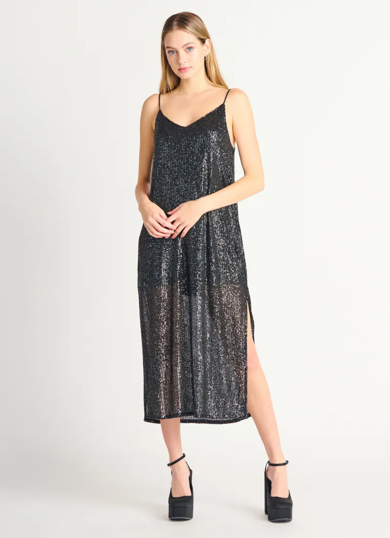 Sequin Slip Dress