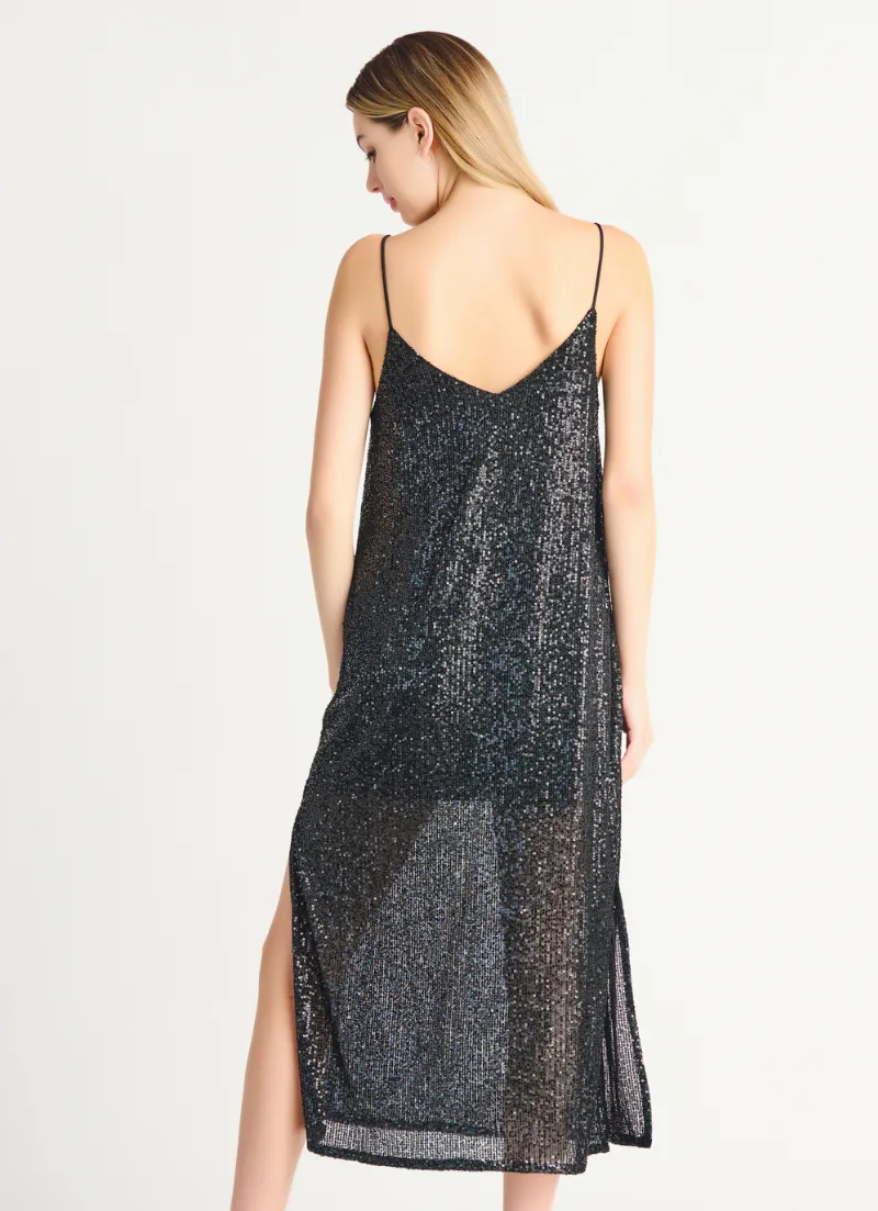 Sequin Slip Dress