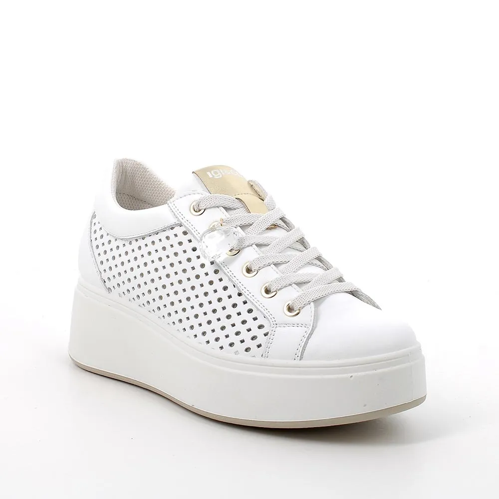 SNEAKERS IGI&CO DONNA NAPPA SOFT WHITE 5659500