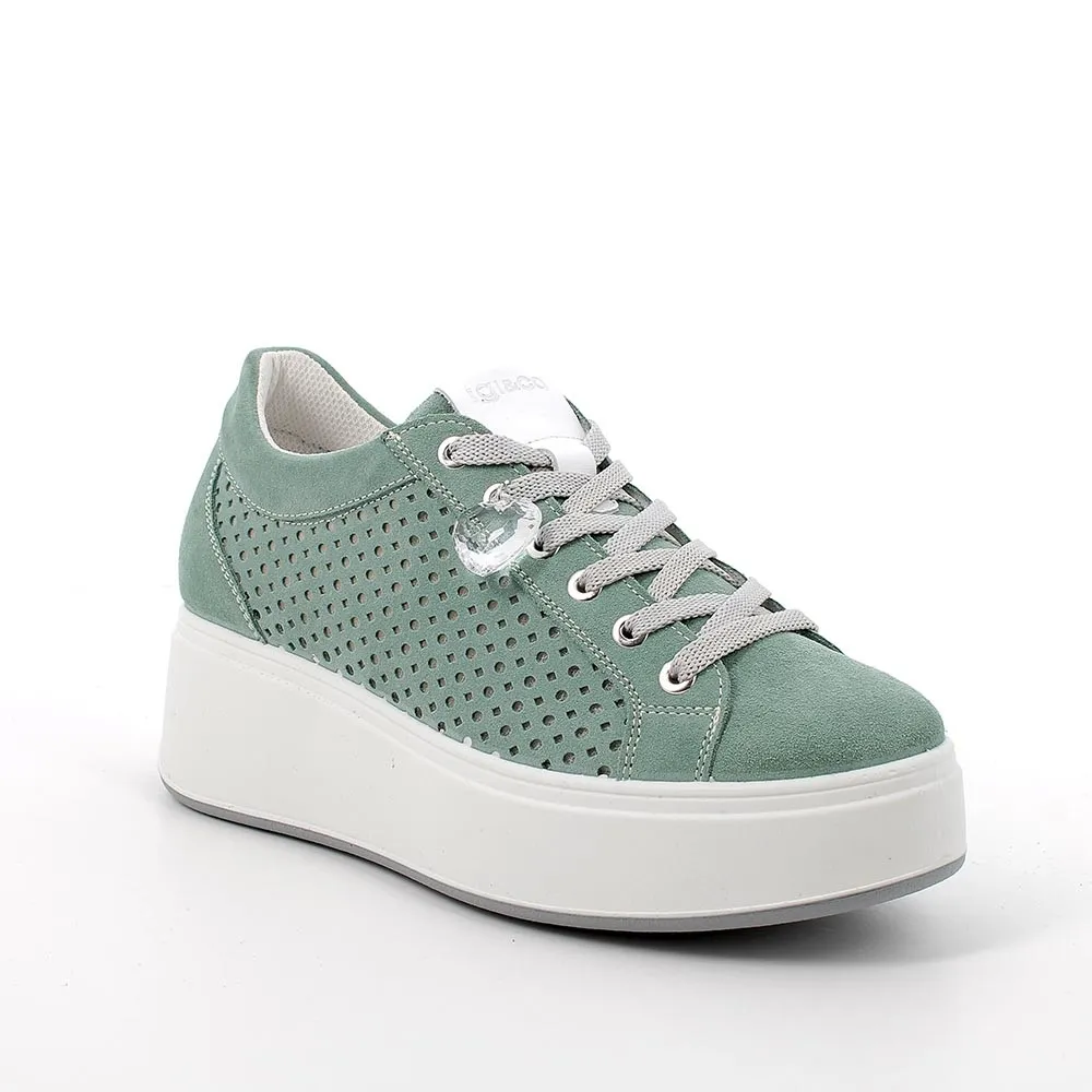 SNEAKERS IGI&CO DONNA SCAMOSCIATO/TESSUTO 5659533