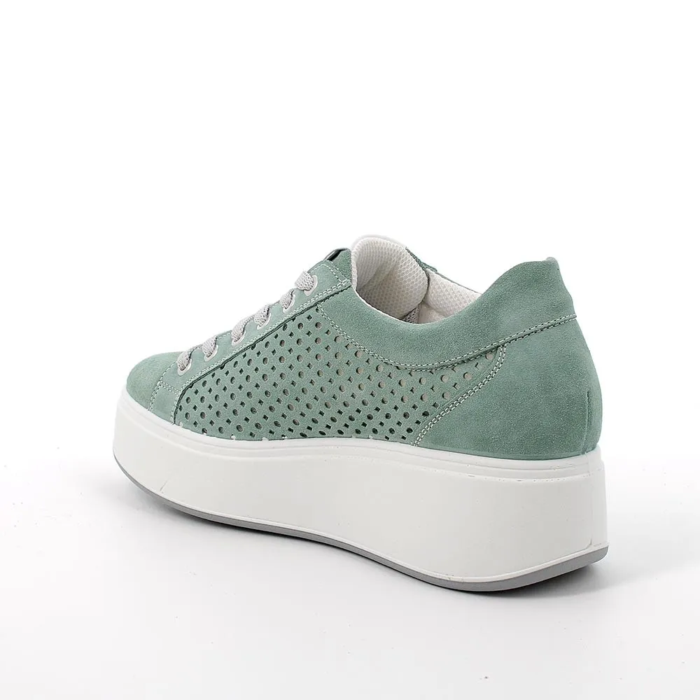 SNEAKERS IGI&CO DONNA SCAMOSCIATO/TESSUTO 5659533