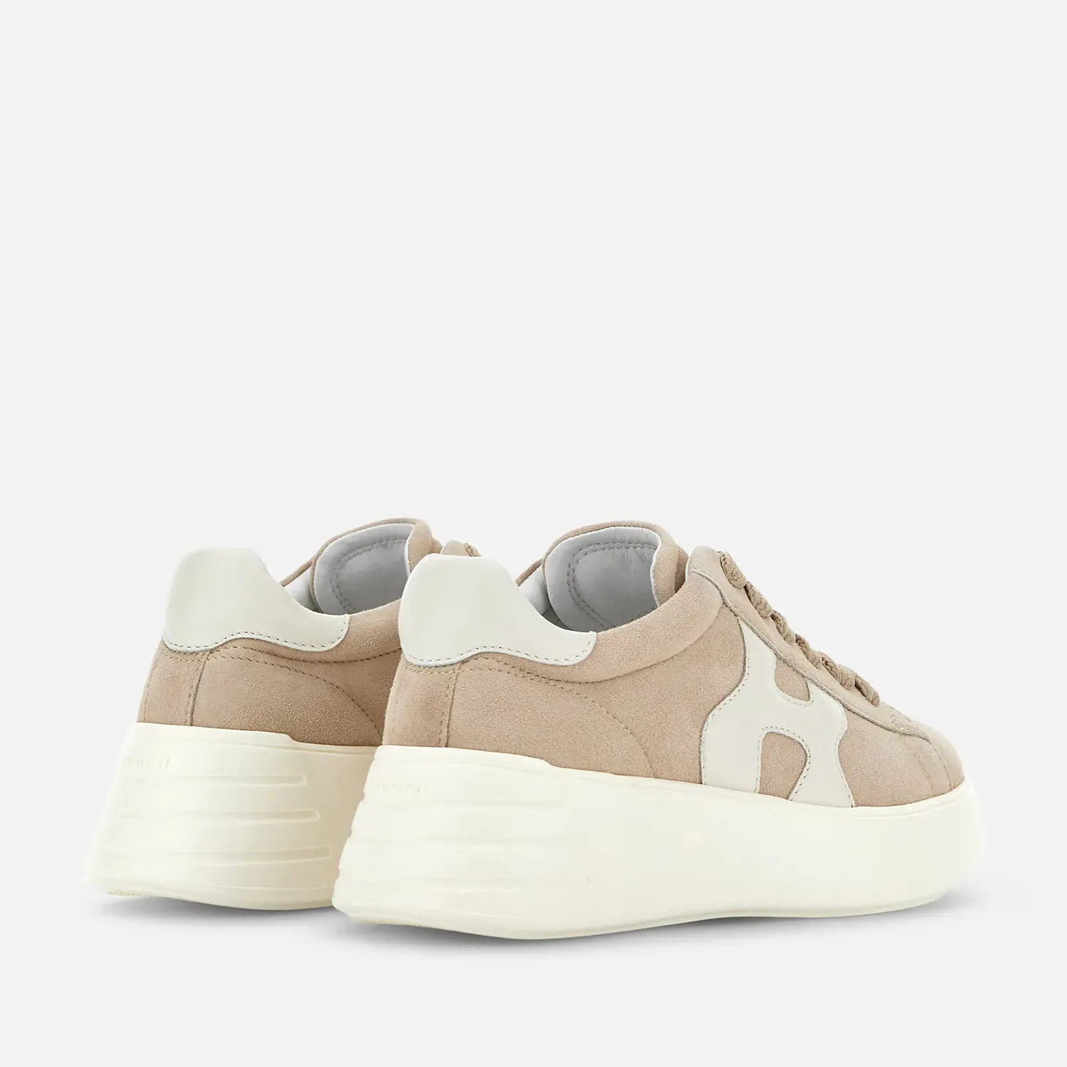 Sneakers Rebel in suede beige