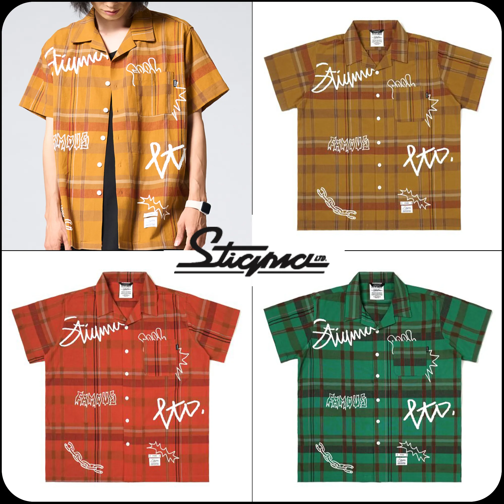 STIGMA  |[ STIGMA ]★22 GORGEOUS SHORT SLEEVES SHIRTS