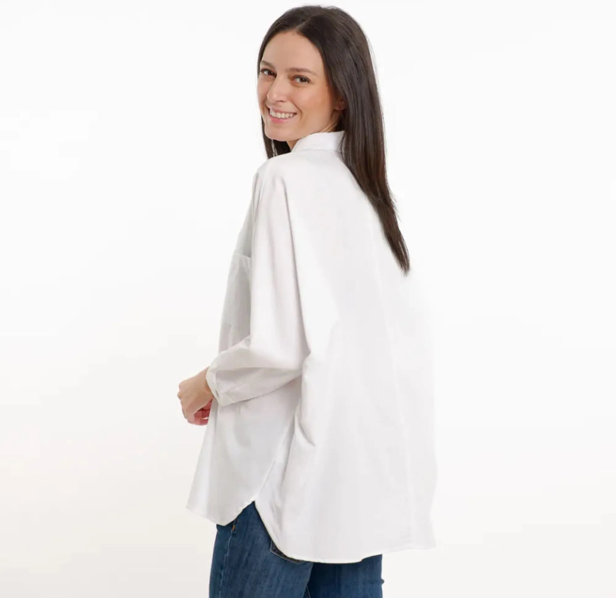 Sweewe Work Top in White