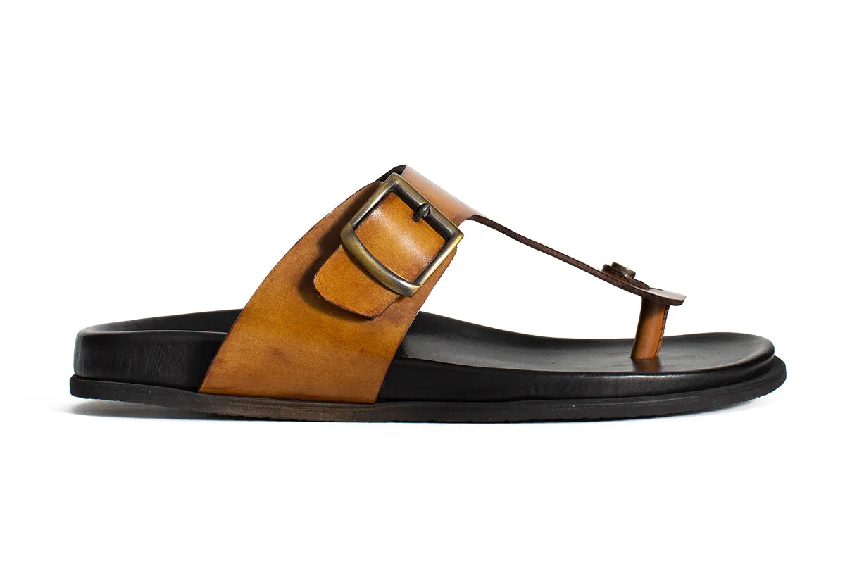 The Crusoe Sandal - Tobacco