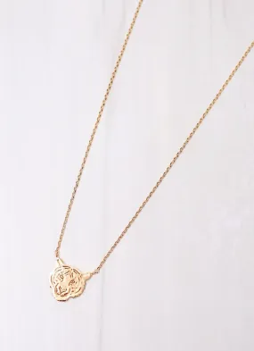 The World is a Jungle Tiger Necklace GOLD