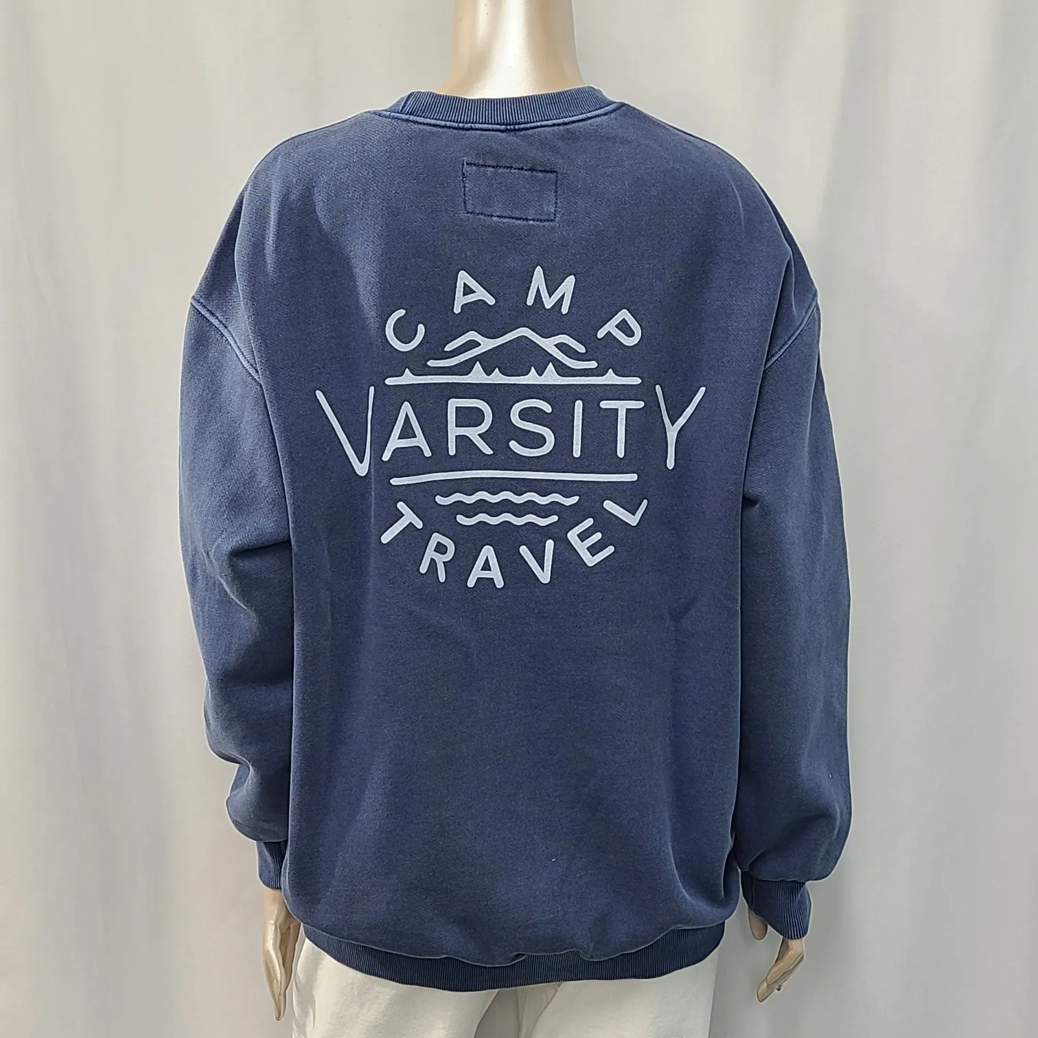 TRAVEL  |Unisex Street Style Logo Sweatshirts