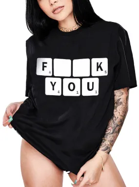 Unisex Scrabble Tee