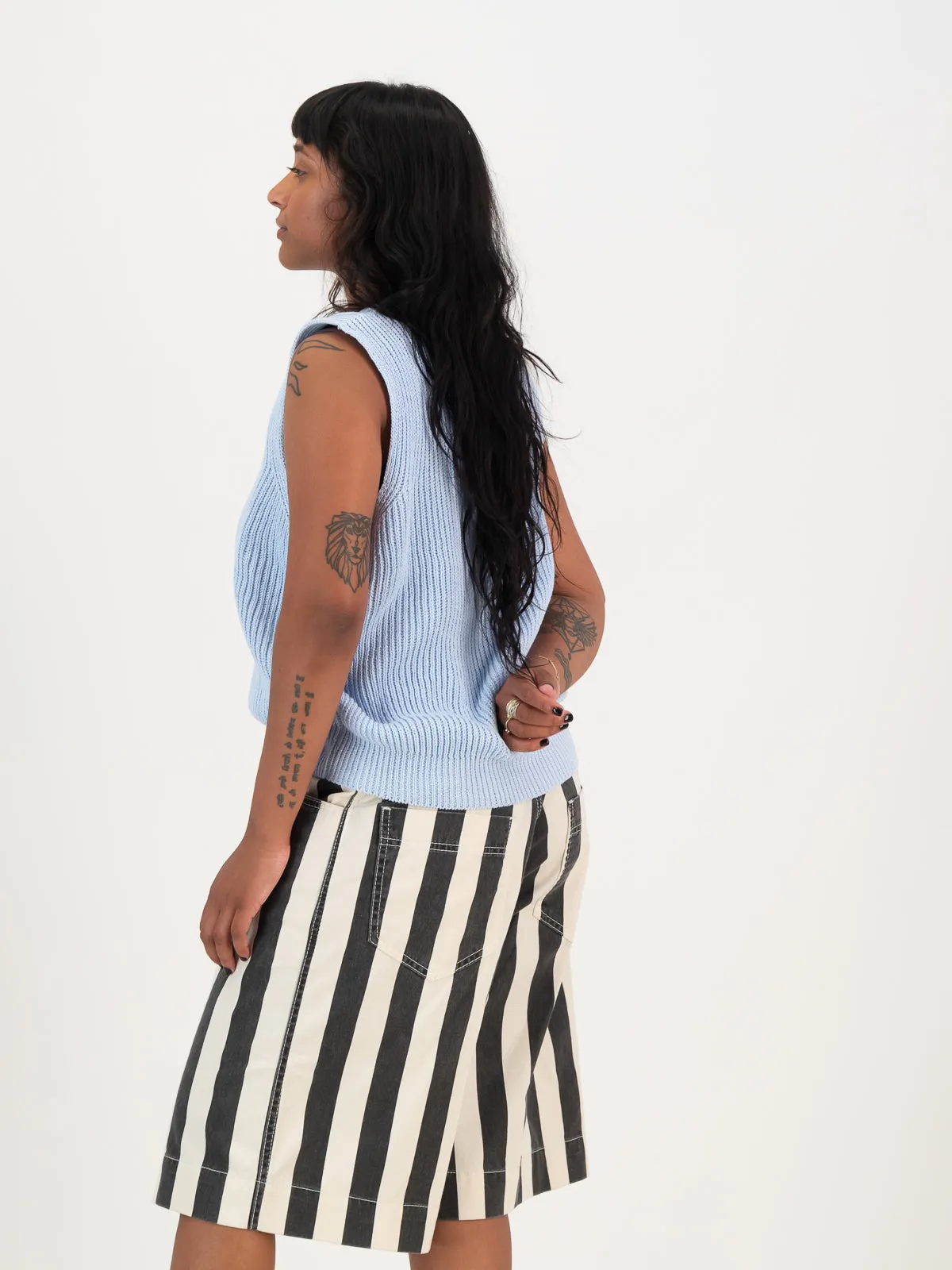 Unisex Stripe Jorts