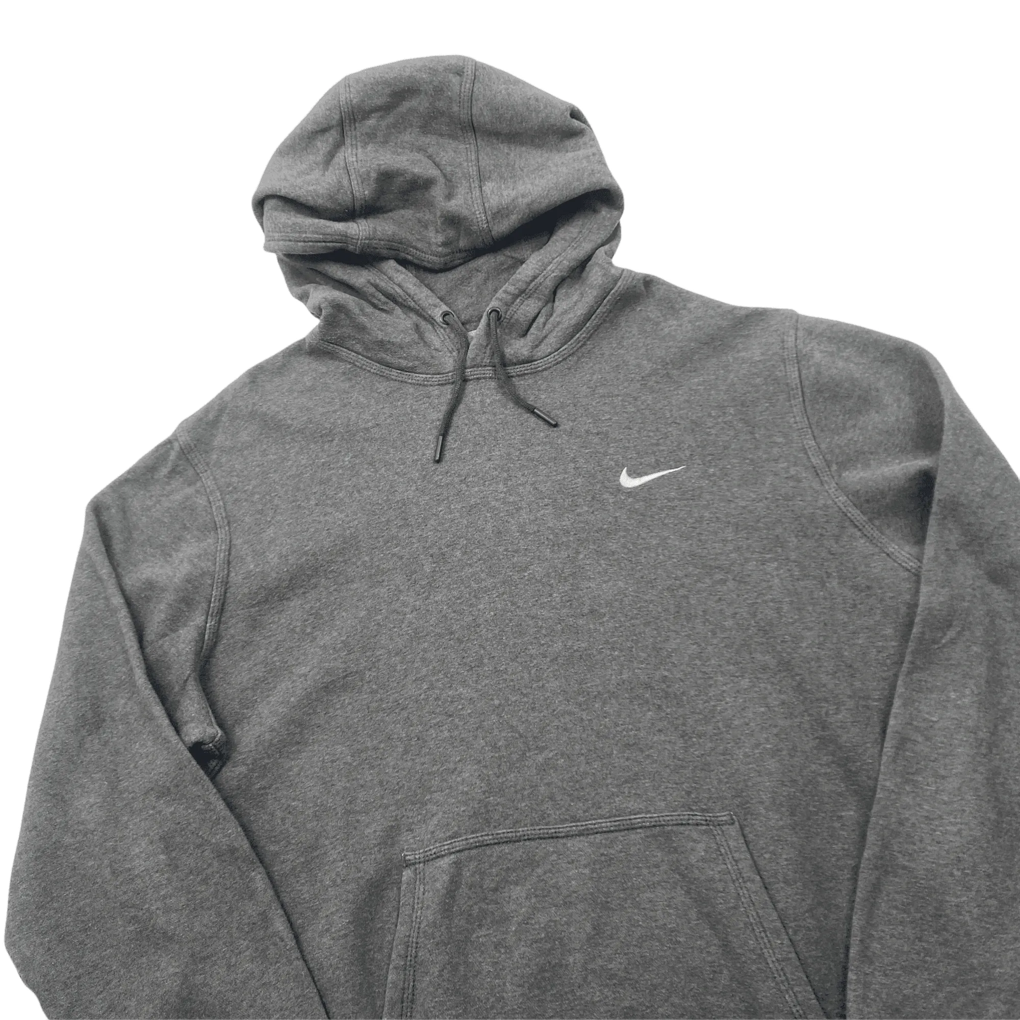 Vintage Grey Nike Hoodie - Extra Large