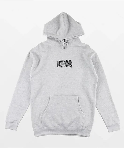 Welcome Skateboards - Nephilim Hoodie - Heather Grey