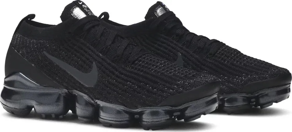 Wmns Air VaporMax Flyknit 3 'Triple Black'