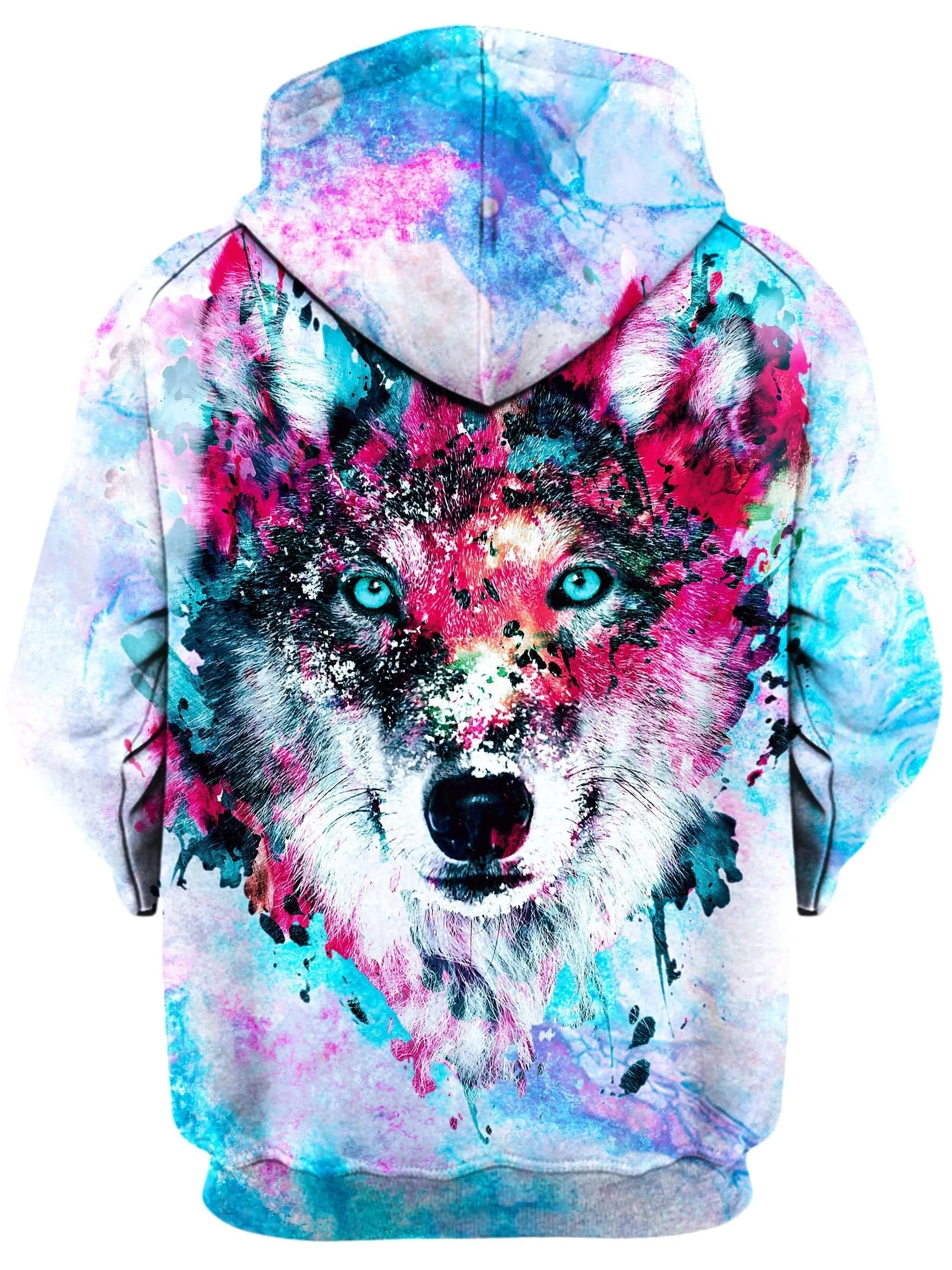 Wolf Unisex Zip-Up Hoodie (Clearance)